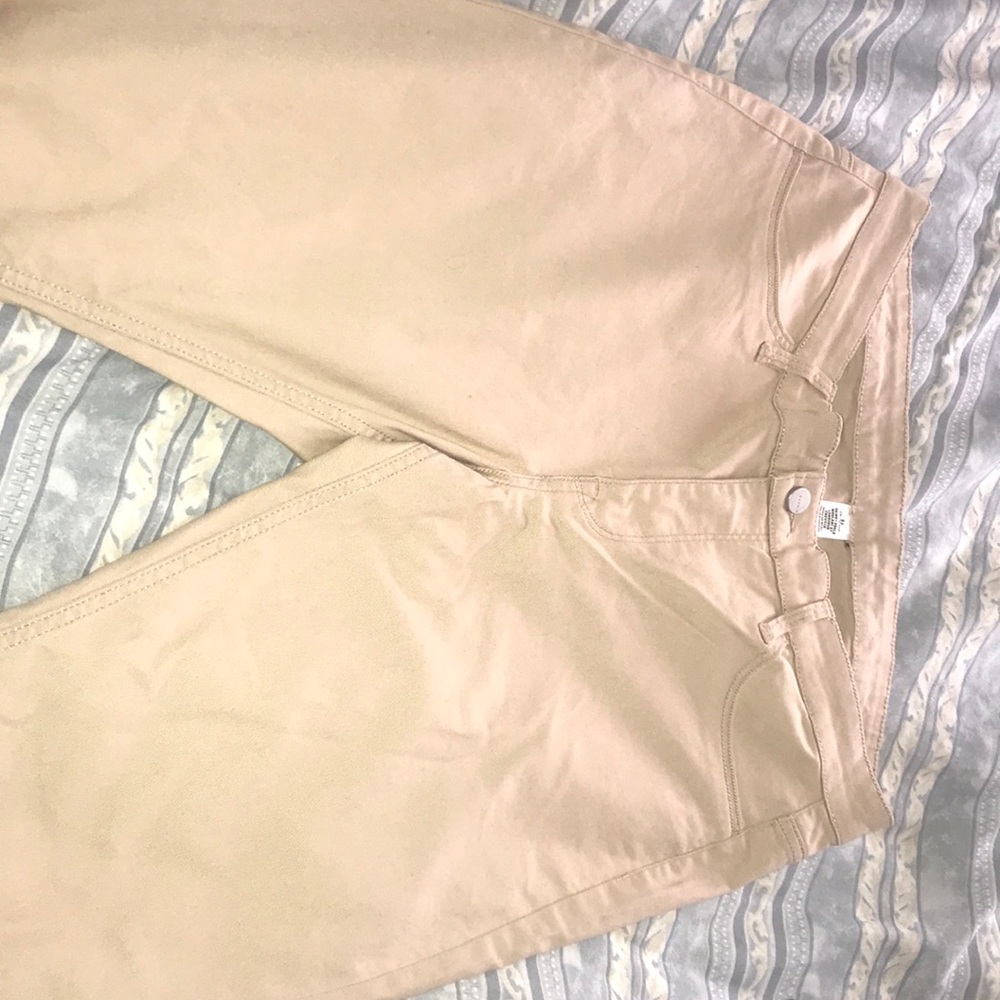 Skinny Ankle Khaki Jeans